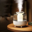 4L Wireless Humidifier USB Oil Diffuser with Night Light(White) - free shipping - PMC TechLife - Order now!