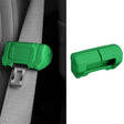 Large Car Seatbelt Buckle Protective Cover Anti Scratch Silicone Protector For Safety Belt Plugs(Green) - Seat Belts & Padding by PMC TechLife | Online Shopping South Africa | PMC TechLife | Buy Now Pay Later Mobicred