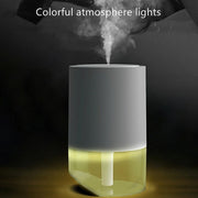 350ml Ultrasonic Air Humidifier Mini Angle Adjustment Car Air Purifier, Spec: USB Plug Pink
