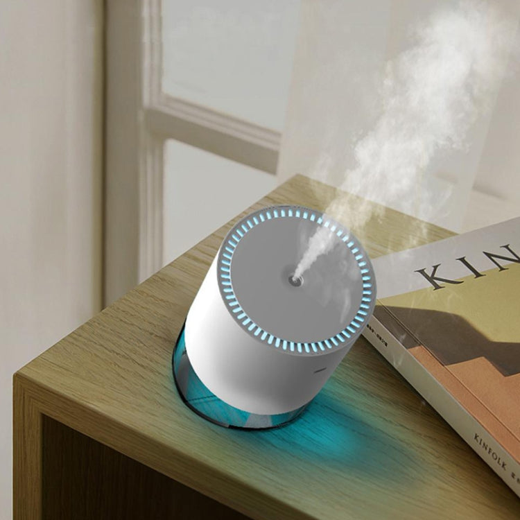 350ml Ultrasonic Air Humidifier Mini Angle Adjustment Car Air Purifier, Spec: USB Plug Pink