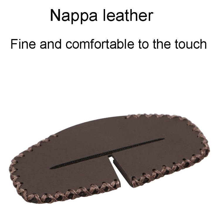 For BMW 1pair Seatbelt Insert Protector Bumper Belt Chuck Decoration(Brown) - Seat Belts & Padding by PMC TechLife | Online Shopping South Africa | PMC TechLife | Buy Now Pay Later Mobicred