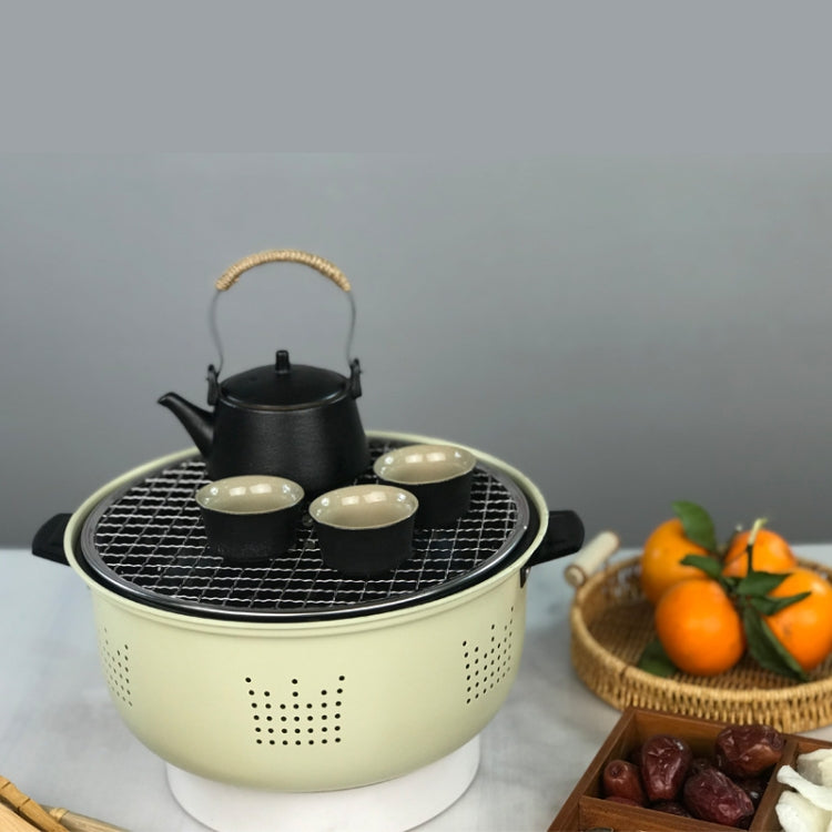 Charcoal Grill Stainless Steel Outdoor Camping Cooking Tea Around The Stove Barbecue Stove, Spec: Style B - free shipping - PMC TechLife - Order now!