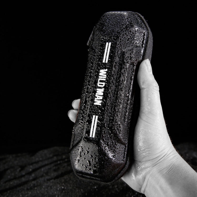 WILD MAN XT11 0.5L EVA Hard Shell Mountain Bike Bag Water Bottle Cage Repair Tool Kit(Black) - free shipping - PMC TechLife - Order now!