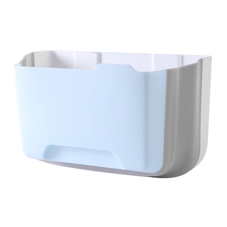 Foldable Car Bin Dual-Use Dustbin Organizer For Home And Car(Light Blue) - Stowing Tidying by PMC TechLife | Online Shopping South Africa | PMC TechLife | Buy Now Pay Later Mobicred