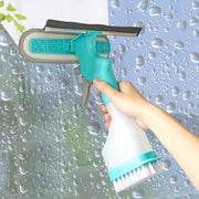 4 In 1 Double-sided Glass Wiper Window Squeegee Portable Spray Mirror Car Glass Cleaner  YJ520
