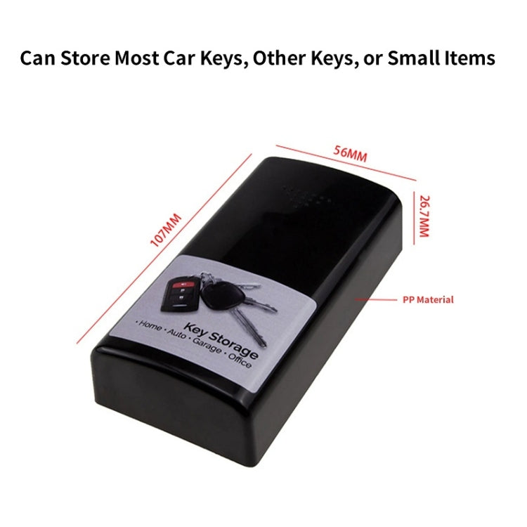 Magnetic Car Bottom Anti-Lost Adsorption Key Box - Stowing Tidying by PMC TechLife | Online Shopping South Africa | PMC TechLife | Buy Now Pay Later Mobicred