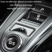 For Acura CDX/19 RDX Car Interior Protective Film, Color: 6pcs /Set Gear Button Sticker
