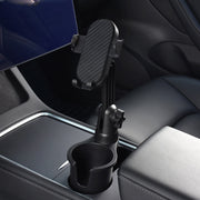 Car Centre Navigation Mobile Phone Holder 360 Rotating Water Cup Holder, Size: Large