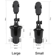 Car Centre Navigation Mobile Phone Holder 360 Rotating Water Cup Holder, Size: Large