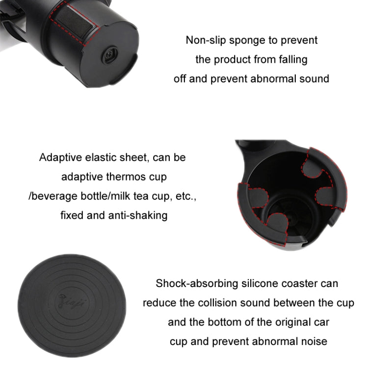 Car Centre Navigation Mobile Phone Holder 360 Rotating Water Cup Holder, Size: Large - Car Drink Holders by PMC TechLife | Online Shopping South Africa | PMC TechLife | Buy Now Pay Later Mobicred