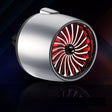 Car Fragrance Super Engine Car Air Conditioning Aroma Diffuser Outlet Ornament, Model: Gray Titanium Red Light - free shipping - PMC TechLife - Order now!