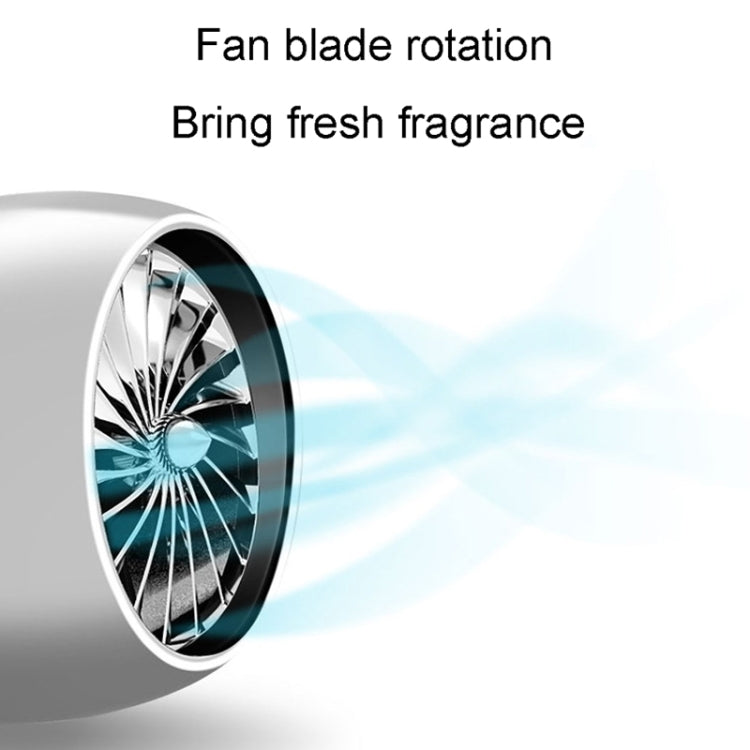Car Fragrance Super Engine Car Air Conditioning Aroma Diffuser Outlet Ornament, Model: Bright Silver Red Light