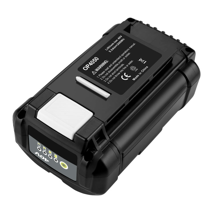 6000mAh For Ryobi OP4026A / OP4050 40V Lawn Mowers Lithium-ion Battery