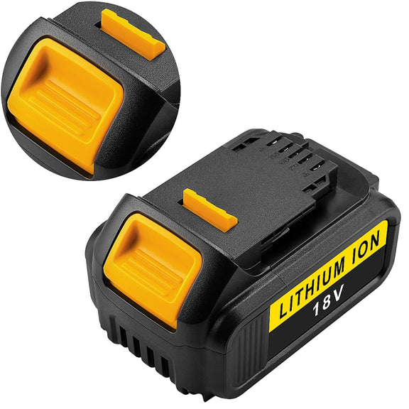 5000mAh For Dewalt DCB180 / DCB181 / DCB200 18V Electrical Tools Spare Battery