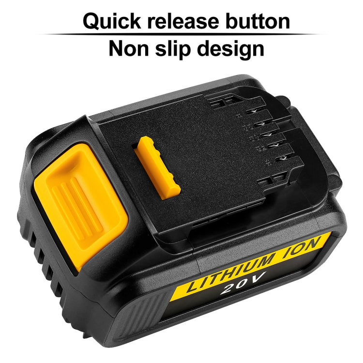 4000mAh For Dewalt DCB180 / DCB181 / DCB200 20V Electrical Tools Spare Battery