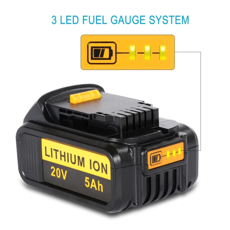 4000mAh For Dewalt DCB180 / DCB181 / DCB200 20V Electrical Tools Spare Battery