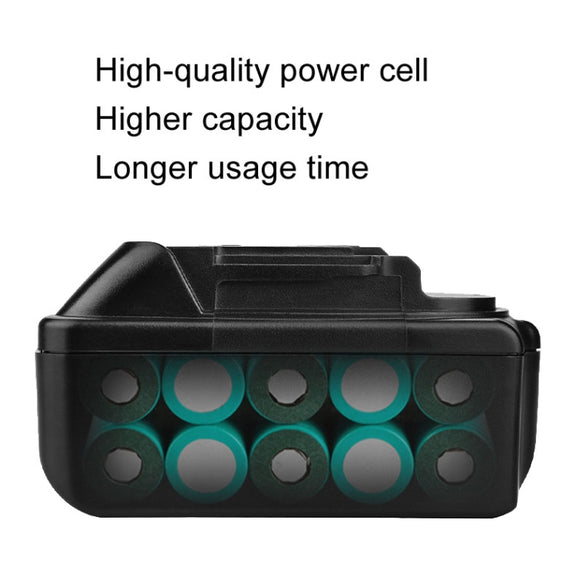 5000mAh For Makita BL1830 / BL1850 18V Cordless Power Tool Accessories Lithium Battery Pack
