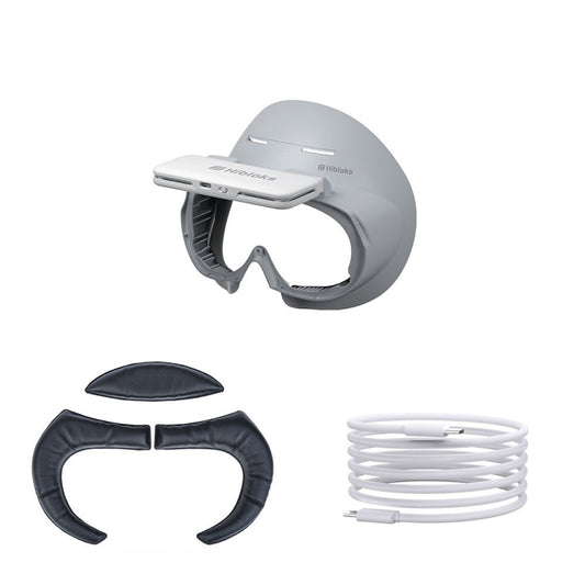 For PICO 4 Hibloks VR Glasses Face Cushion Protector Pad With Fan, Spec: 1pc PU Cotton - free shipping - PMC Jewellery - Order now!