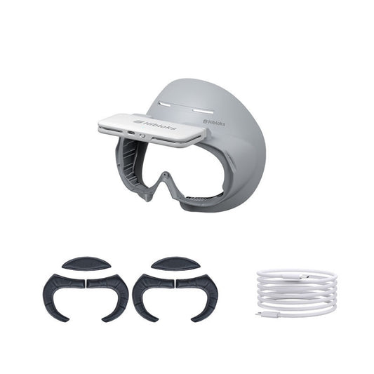 For PICO 4 Hibloks VR Glasses Face Cushion Protector Pad With Fan, Spec: 2pcs PU Cotton - free shipping - PMC Jewellery - Order now!