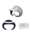 For PICO 4 Hibloks VR Glasses Face Cushion Protector Pad With Fan, Spec: 1pc Ice Silk - free shipping - PMC TechLife - Order now!