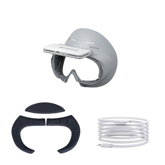 For PICO 4 Hibloks VR Glasses Face Cushion Protector Pad With Fan, Spec: 1pc Ice Silk - free shipping - PMC Jewellery - Order now!