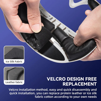 For PICO 4 Hibloks VR Glasses Face Cushion Protector Pad With Fan, Spec: 1pc Ice Silk - free shipping - PMC Jewellery - Order now!