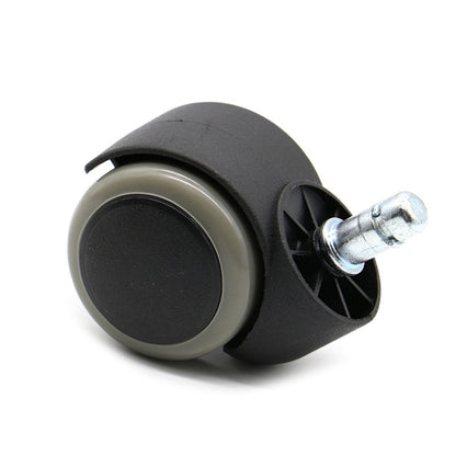2 Inch 11 x 22mm Plunger Swivel Casters Chair Replacement Wheels(Gray) - Furniture Accessories by PMC Jewellery | Online Shopping South Africa | PMC Jewellery | Buy Now Pay Later Mobicred