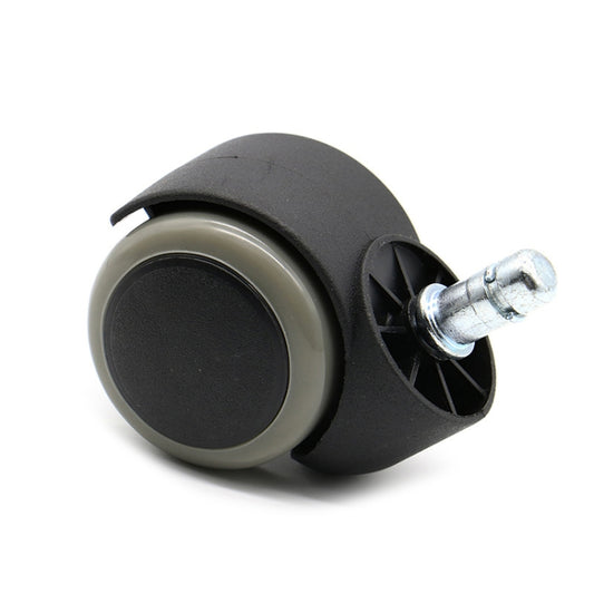 2 Inch 11 x 22mm Plunger Swivel Casters Chair Replacement Wheels(Gray) - Furniture Accessories by PMC Jewellery | Online Shopping South Africa | PMC Jewellery | Buy Now Pay Later Mobicred