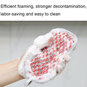 Double-sided Absorbent Kitchen Dishwashing Sponge Multifunctional Cleaning Rag, Style: 6pcs /set