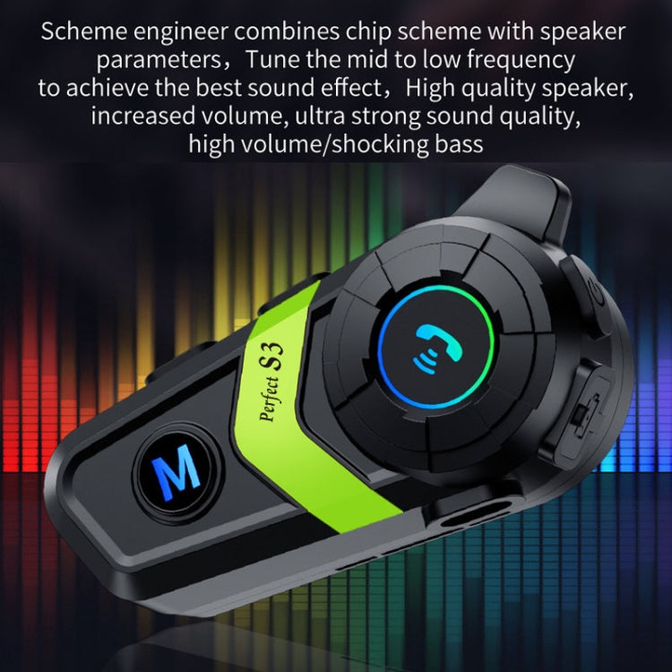 S3 Motorcycle Helmet Bluetooth Headset For Full and Half Helmets(Silver) - Motorcycle Walkie Talkie by PMC TechLife | Online Shopping South Africa | PMC TechLife | Buy Now Pay Later Mobicred