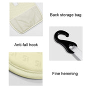 Car USB Heated Seat Cushion Winter Plush Child Seat Pad, Size: 90x32cm(Beige)