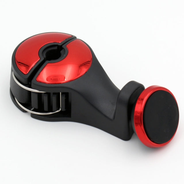 Multifunctional Car Cushion Magnetic Mobile Phone Holder Car Inside Supplies, Color: Red