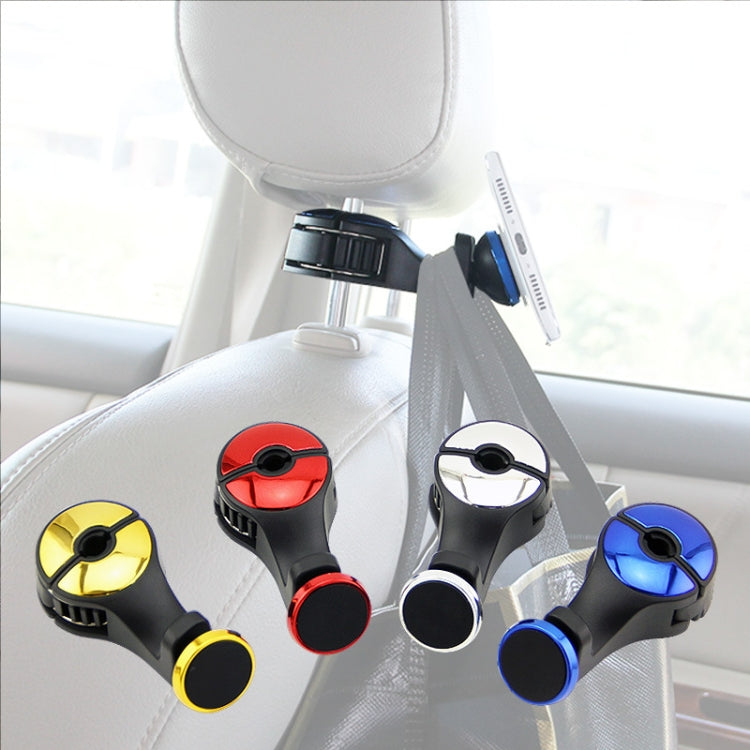 Multifunctional Car Cushion Magnetic Mobile Phone Holder Car Inside Supplies, Color: Red