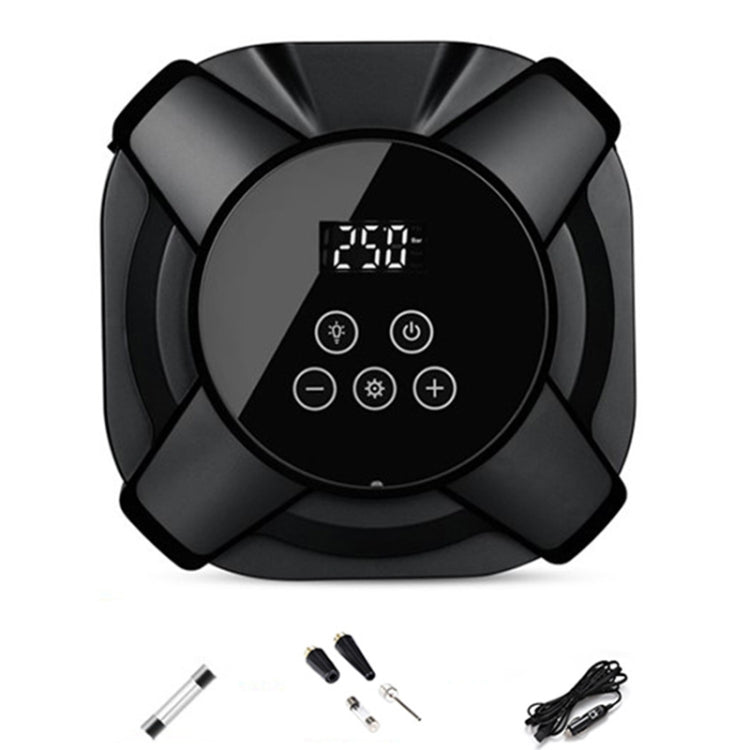 30 Cylinders Car Intelligent Digital Display Inflator Pump Portable Car Tire Pneumatic Engine(Black) - Inflatable Pump by PMC TechLife | Online Shopping South Africa | PMC TechLife