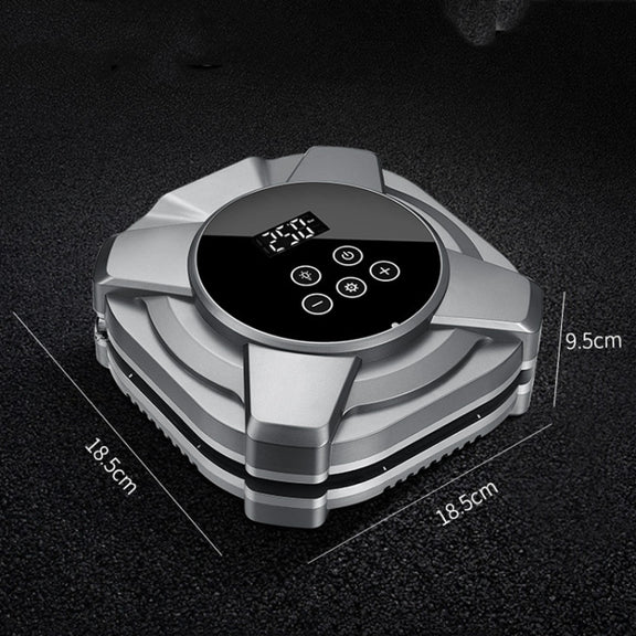 19 Cylinders Car Intelligent Digital Display Inflator Pump Portable Car Tire Pneumatic Engine(Black)