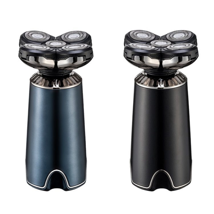 Men Multifunctional Electrical Shaver Rechargeable 5-Blade Shaving Razor(Dark Blue) - Electric Shavers by PMC TechLife | Online Shopping South Africa | PMC TechLife | Buy Now Pay Later Mobicred