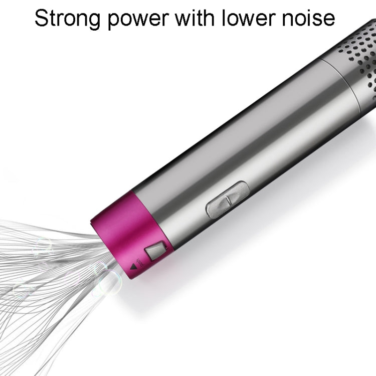 5 In 1 Hot Air Comb Automatic Curling Iron Square Model Hair Styling Comb Curling And Straightening, Plug: EU Plug