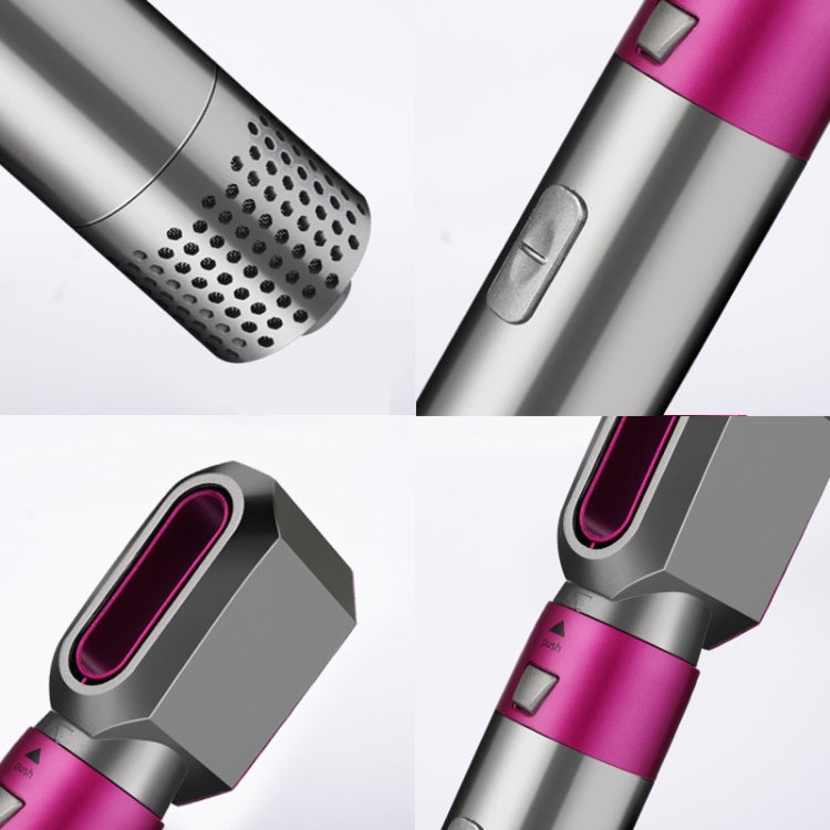 5 In 1 Hot Air Comb Automatic Curling Iron Square Model Hair Styling Comb Curling And Straightening, Plug: UK Plug - free shipping - PMC TechLife - Order now!