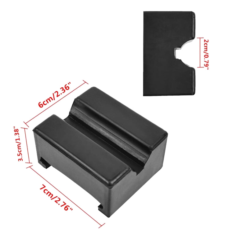 Car Jack Rubber Mat Car Shock Absorbing Cushioning Rubber Gasket - Car Jacks by PMC TechLife | Online Shopping South Africa | PMC TechLife | Buy Now Pay Later Mobicred