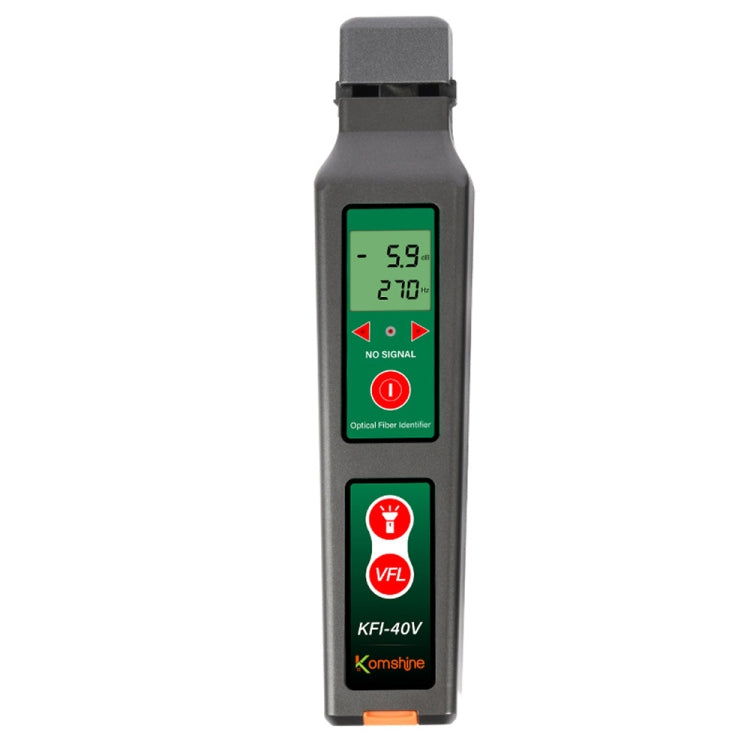 Komshine Fiber Optic Identifier Optical Cable Signal Direction Identifier With VFL Red Light 10mW(KFI-40V) - Fiber Optic Test Pen by Komshine | Online Shopping South Africa | PMC TechLife | Buy Now Pay Later Mobicred
