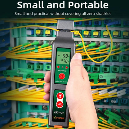 Komshine Fiber Optic Identifier Optical Cable Signal Direction Identifier With VFL Red Light 10mW(KFI-40V) - Fiber Optic Test Pen by Komshine | Online Shopping South Africa | PMC Jewellery | Buy Now Pay Later Mobicred
