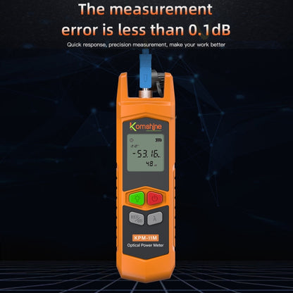 Komshine High Precision Optical Power Meter Mini Fiber Optic Light Attenuation Tester With LED, Specification: C-L/-50DBM to +26DBM - free shipping - PMC Jewellery - Order now!