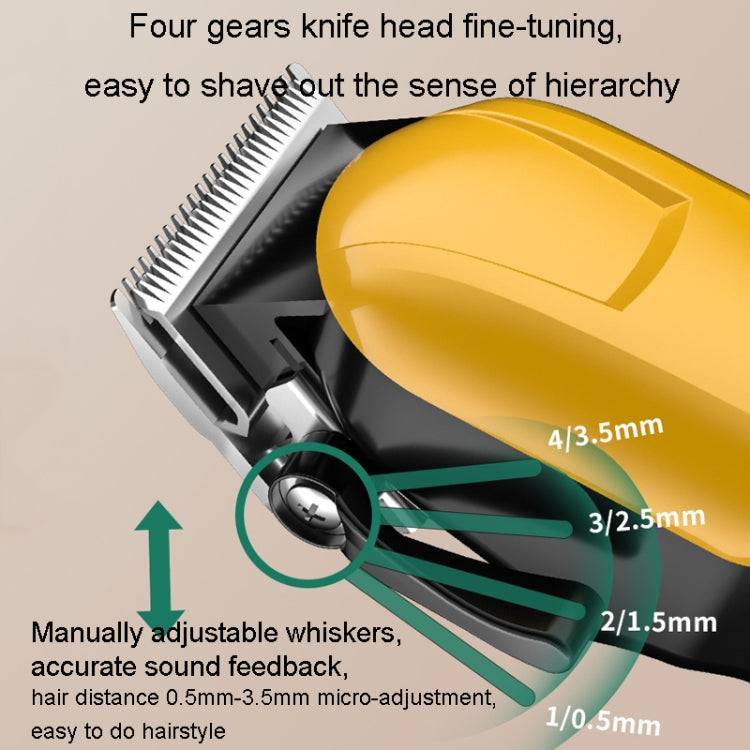 Shaver Hair Clipper Pet Electrical Pusher Grooming Machine(Ceramic White) - Electric Clipper by PMC TechLife | Online Shopping South Africa | PMC TechLife | Buy Now Pay Later Mobicred