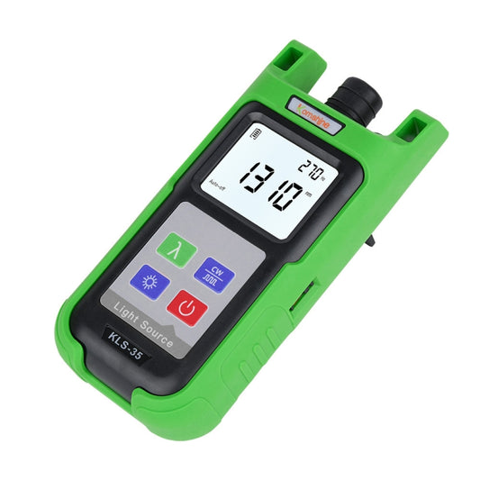 Komshine Handheld Laser Light Source Fiber Tester with LED Backlight, Model: KLS-35-PON - free shipping - PMC Jewellery - Order now!
