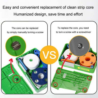 Komshine Handheld Cassette Fiber Cleaning Box Replacement, Model: CC-550-R - Lan Cable and Tools by Komshine | Online Shopping South Africa | PMC Jewellery | Buy Now Pay Later Mobicred