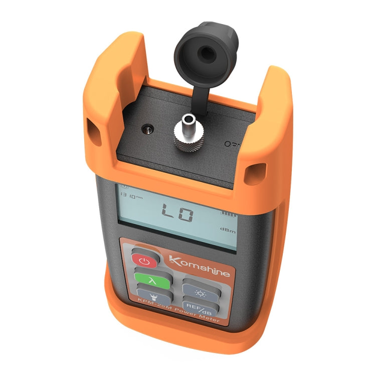 Komshine Mini Handheld Optical Power Meter Fiber Loss Measurement, Specification: KPM-25M-C/-50DBM to +26DBM