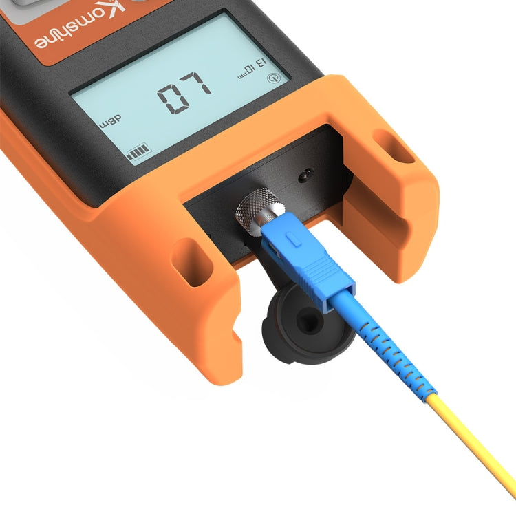 Komshine Mini Handheld Optical Power Meter Fiber Loss Measurement, Specification: KPM-25M-C/-50DBM to +26DBM
