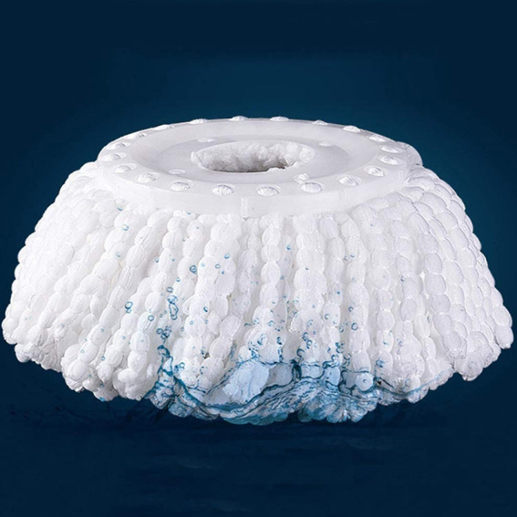 Fine Fiber Mop Pad For 15.8-16cm 360 Rotating Mop Cotton Yarn Replacement Cloths(Black)