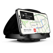 360 Degree Rotating Suction Cup Car Dashboard Mobile Phone Holder(Black)