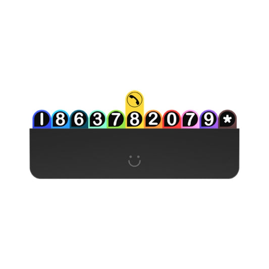 bbdd Temporary Parking License Plate Concealable Car Removal Number Plate(Rainbow Edition) - Parking Card by bbdd | Online Shopping South Africa | PMC Jewellery | Buy Now Pay Later Mobicred